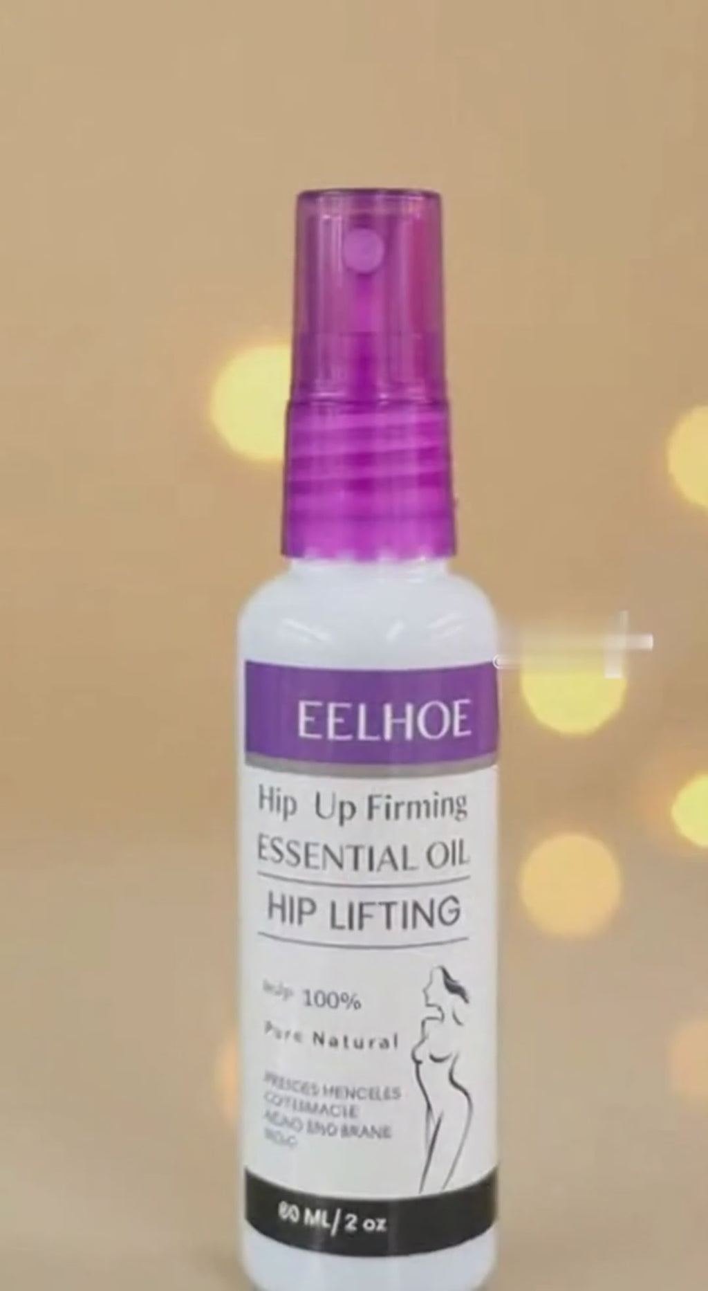 Curvas Perfectas – Aceite Reafirmante Busto & Glúteos X3